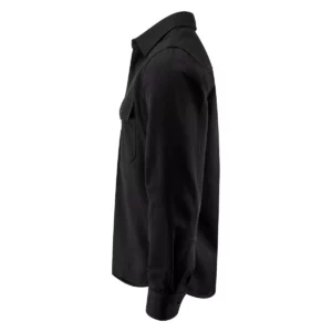 Sobrecamisa unisex James Harvest Highwoods 2111040, Negro, lateral izquierdo