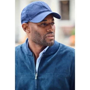 Cazadora hombre JAMES HARVEST HERITAGE JACKET 2111045, detalle del cuello con modelo