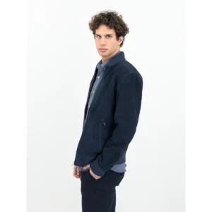 Cazadora hombre JAMES HARVEST HERITAGE JACKET 2111045, con modelo, vista lateral