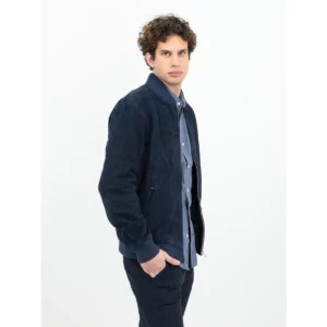 Cazadora hombre JAMES HARVEST HERITAGE JACKET 2111045, con modelo, vista frontal