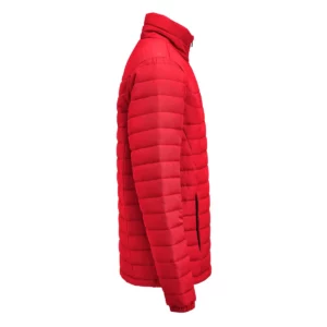 Chaqueta acolchada de hombre James Harvest Arches 2111048, Rojo, lateral derecho
