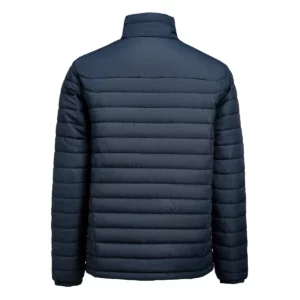 Chaqueta acolchada de hombre James Harvest Arches 2111048, Marino, vista posterior