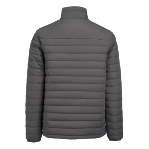 Chaqueta acolchada de hombre James Harvest Arches 2111048, Gris acero, vista posterior