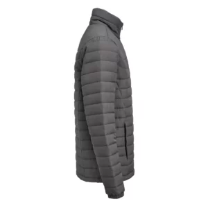 Chaqueta acolchada de hombre James Harvest Arches 2111048, Gris acero, lateral derecho
