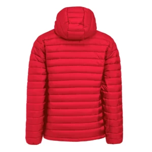 Chaqueta acolchada de hombre James Harvest Meadows 2111050, Rojo, vista posterior