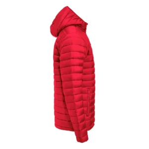 Chaqueta acolchada de hombre James Harvest Meadows 2111050, Rojo, lateral derecho