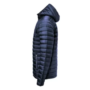 Chaqueta acolchada de hombre James Harvest Meadows 2111050, Marino, lateral izquierdo