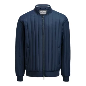 Chaqueta acolchada James Harvest Scarsdale Jacket 2111053, Marino, vista frontal
