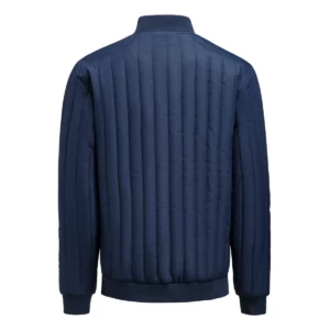 Chaqueta acolchada James Harvest Scarsdale Jacket 2111053, Marino, vista posterior