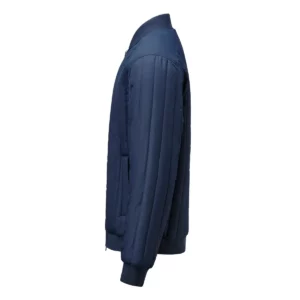 Chaqueta acolchada James Harvest Scarsdale Jacket 2111053, Marino, lateral izquierdo