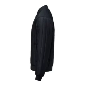 Chaqueta acolchada James Harvest Scarsdale Jacket 2111053, Negro, lateral izquierdo