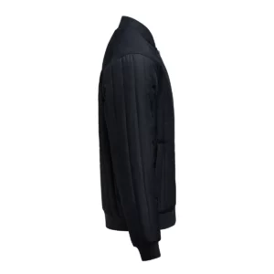 Chaqueta acolchada James Harvest Scarsdale Jacket 2111053, Negro, lateral derecho
