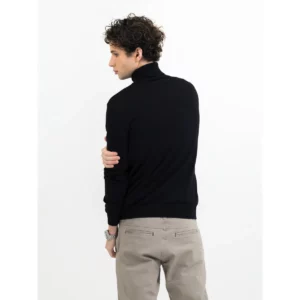 Jersey de hombre James Harvest Ashland Turtle 2112513, Negro, con modelo, vista posterior