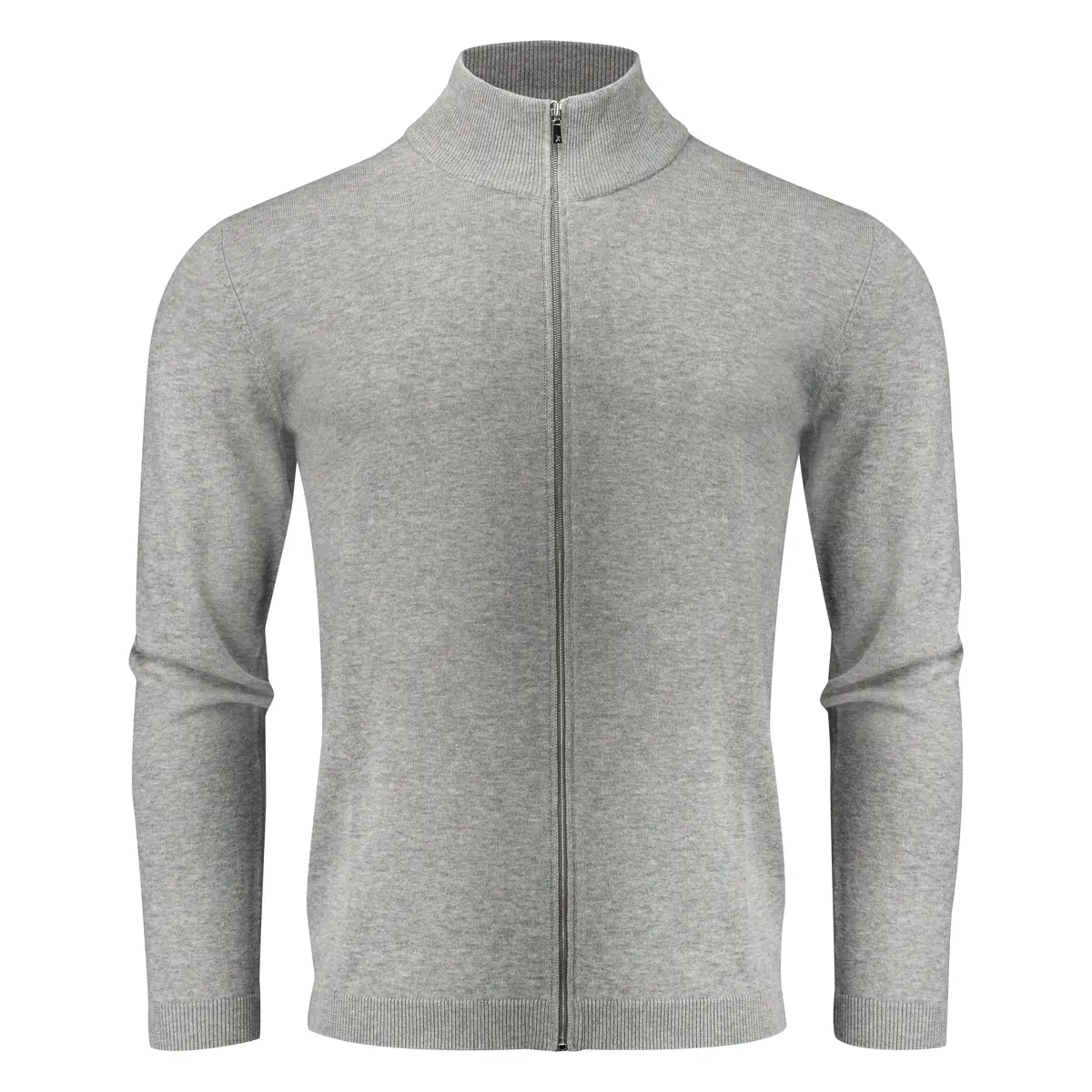 Cárdigan de hombre JAMES HARVEST ASHLAND CARDIGAN 2112514 3 Cárdigan de hombre James Harvest Ashland Cardigan 2112514, Grey melange, vista frontal