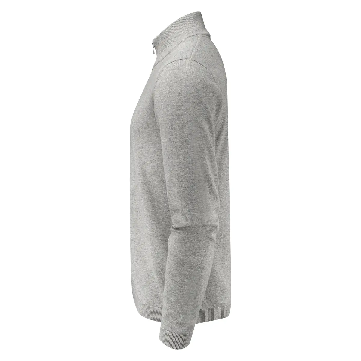 Cárdigan de hombre JAMES HARVEST ASHLAND CARDIGAN 2112514 4 Cárdigan de hombre James Harvest Ashland Cardigan 2112514, Grey melange, lateral izquierdo