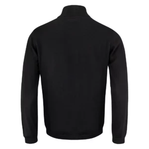 Cárdigan de hombre James Harvest Ashland Cardigan 2112514, Negro, vista posterior