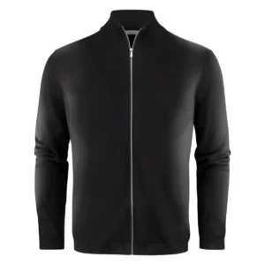 Cárdigan de hombre James Harvest Ashland Cardigan 2112514, Negro, vista frontal