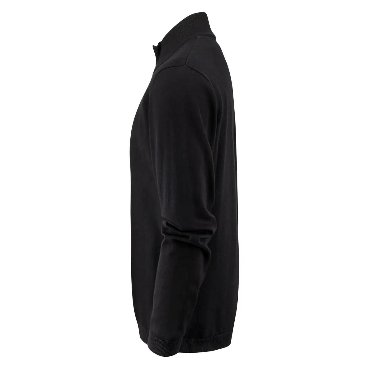 Cárdigan de hombre JAMES HARVEST ASHLAND CARDIGAN 2112514 11 Cárdigan de hombre James Harvest Ashland Cardigan 2112514, Negro, lateral izquierdo