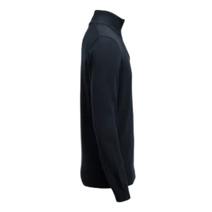 Jersey unisex James Harvest Ashland Halfzip 2112515, Marino, lateral derecho
