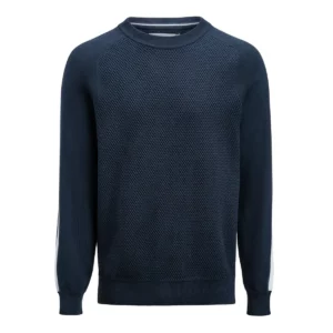 Jersey de hombre James Harvest Scarsdale Sweater 2112517, Marino, vista frontal