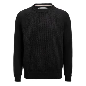 Jersey de hombre James Harvest Scarsdale Sweater 2112517, Negro, vista frontal