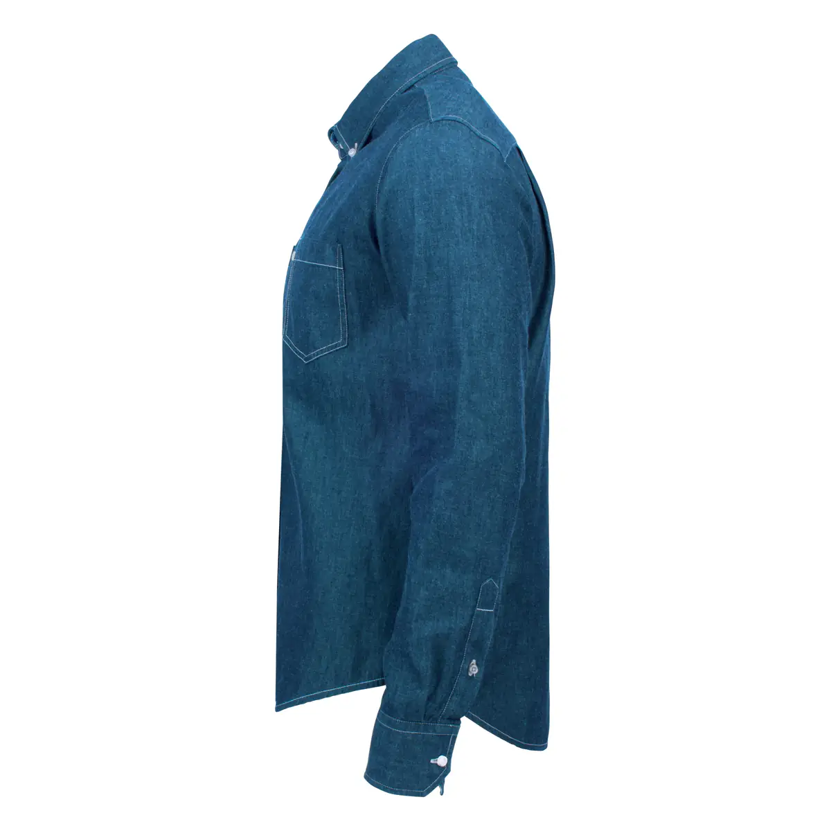 Camisa hombre JAMES HARVEST JUPITER 2113035 8 Camisa hombre JAMES HARVEST JUPITER 2113035, Azul tejano, lateral izquierdo