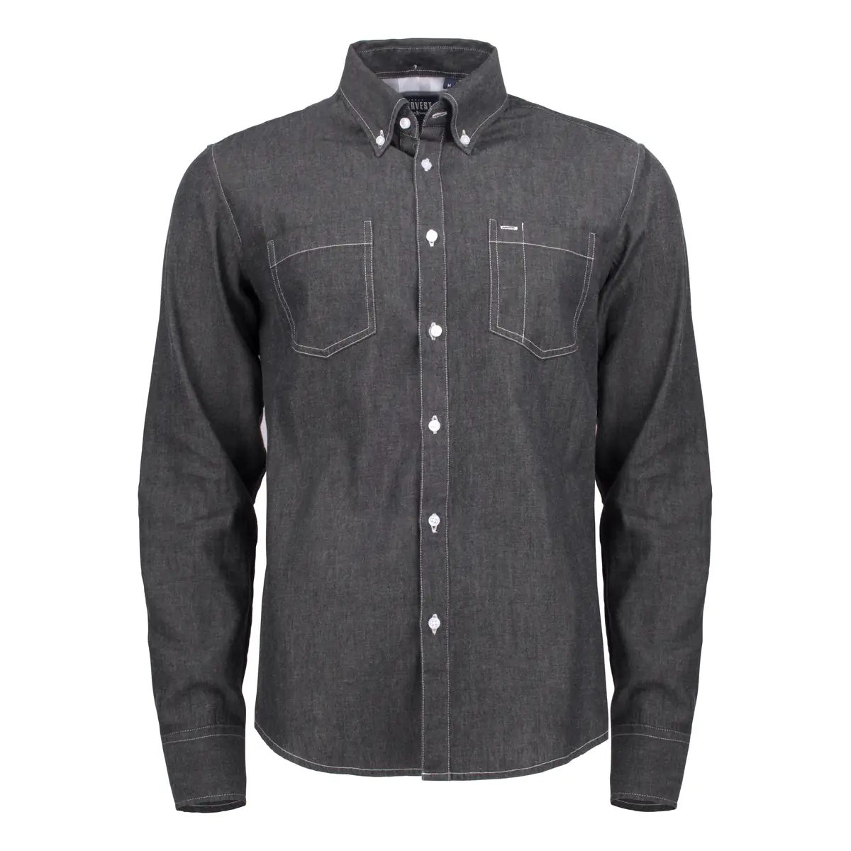Camisa hombre JAMES HARVEST JUPITER 2113035 9 Camisa hombre JAMES HARVEST JUPITER 2113035, Negro tejano, vista frontal