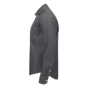 Camisa hombre JAMES HARVEST JUPITER 2113035, Negro tejano, lateral izquierdo