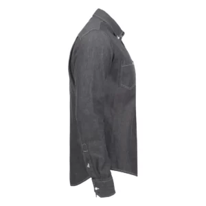 Camisa hombre JAMES HARVEST JUPITER 2113035, Negro tejano, lateral derecho
