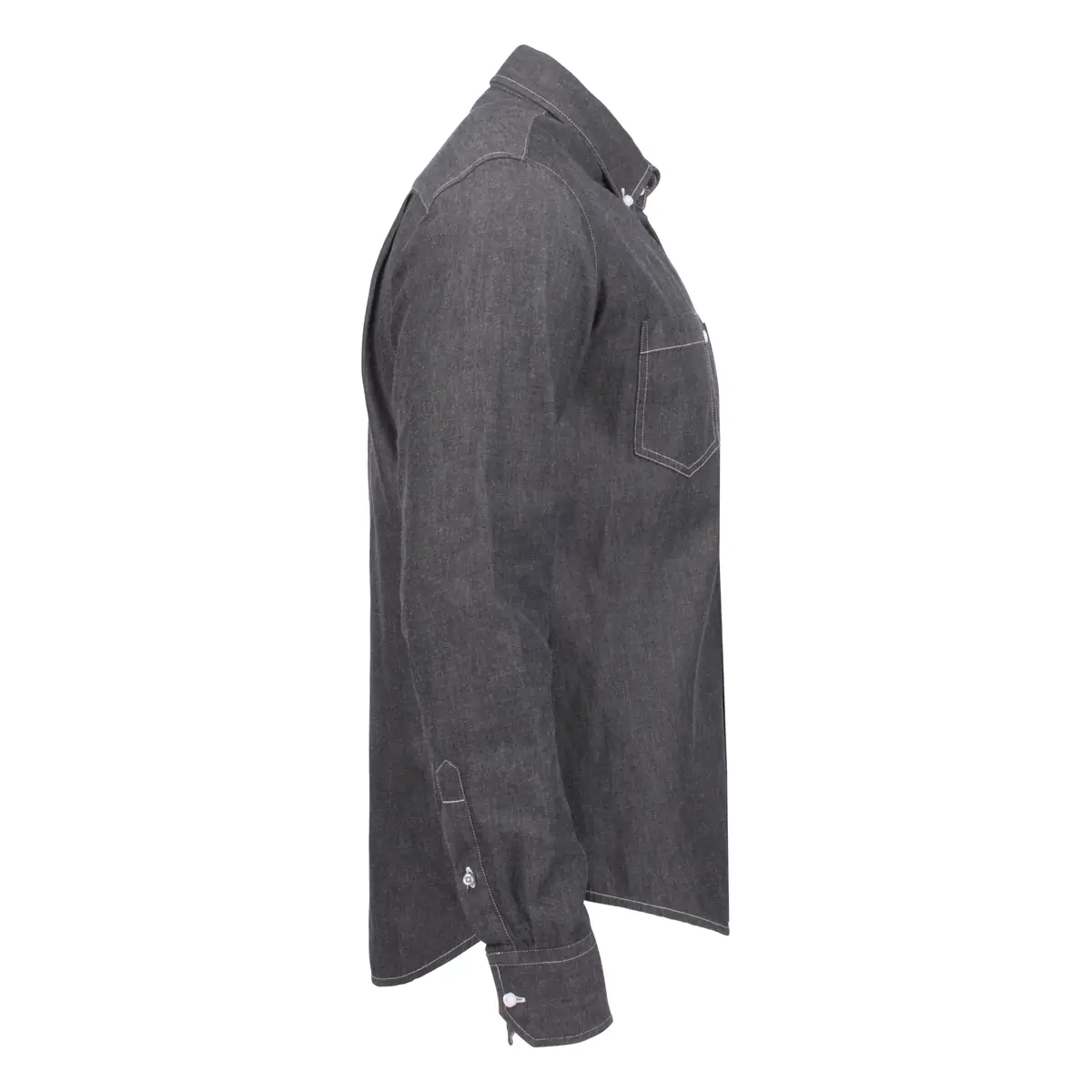 Camisa hombre JAMES HARVEST JUPITER 2113035 11 Camisa hombre JAMES HARVEST JUPITER 2113035, Negro tejano, lateral derecho