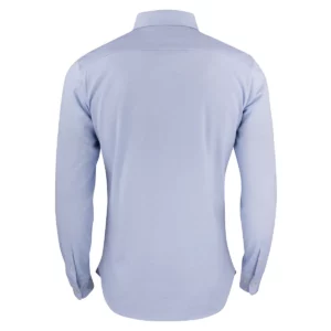 Camisa de hombre James Harvest Burlingham 2113038, Azul claro, vista posterior