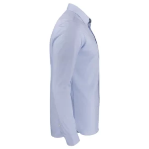 Camisa de hombre James Harvest Burlingham 2113038, Azul claro, lateral derecho