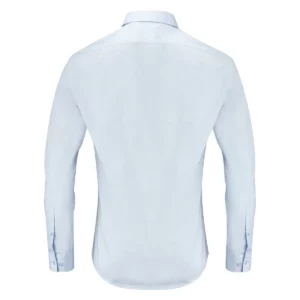 Camisa de hombre James Harvest Acton 2113040, Azul claro, vista posterior