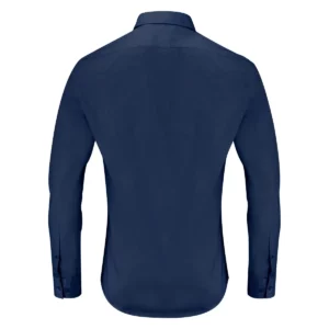 Camisa de hombre James Harvest Acton 2113040, Marino, vista posterior