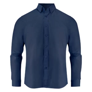 Camisa de hombre James Harvest Acton 2113040, Marino, vista frontal