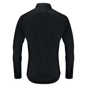 Camisa de hombre James Harvest Acton 2113040, Negro, vista posterior