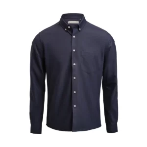Camisa de hombre James Harvest Allen Oxford 2113042, Marino, vista frontal