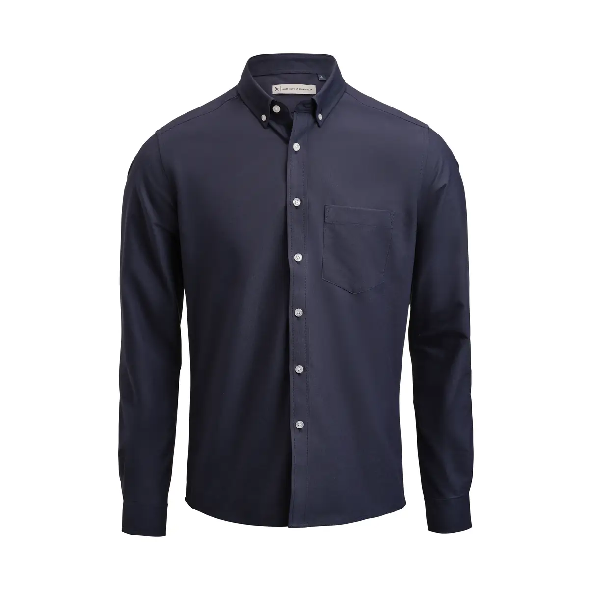 Camisa de hombre JAMES HARVEST ALLEN OXFORD 2113042 11 Camisa de hombre James Harvest Allen Oxford 2113042, Marino, vista frontal