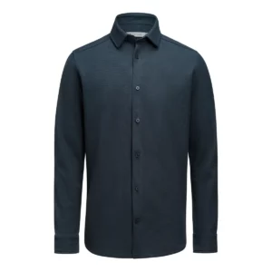 Camisa de hombre James Harvest Hicksville Shirt 2113043, Marino, vista frontal