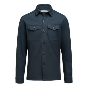 Sobrecamisa James Harvest Hicksville Overshirt 2113044, Marino, vista frontal