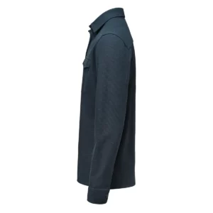 Sobrecamisa James Harvest Hicksville Overshirt 2113044, Marino, lateral izquierdo