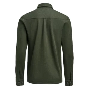 Sobrecamisa James Harvest Hicksville Overshirt 2113044, Pine green, vista posterior