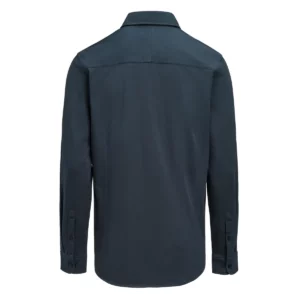 Camisa de hombre James Harvest Upton Shirt 2113045, Marino, vista posterior
