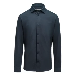 Camisa de hombre James Harvest Upton Shirt 2113045, Marino, vista frontal