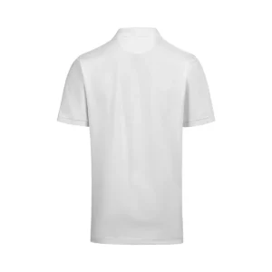Polo hombre JAMES HARVEST SUPREME STRETCH POLO 2115006, Blanco, vista posterior