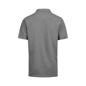 Polo hombre JAMES HARVEST SUPREME STRETCH POLO 2115006, Gris marengo, vista posterior