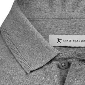 Polo hombre JAMES HARVEST SUPREME STRETCH POLO 2115006, detalle del cuello