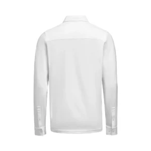 Polo hombre JAMES HARVEST AMERICAN SUPREME POLO L/S 2115007, Blanco, vista posterior