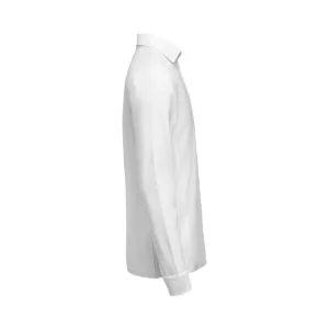 Polo hombre JAMES HARVEST AMERICAN SUPREME POLO L/S 2115007, Blanco, lateral derecho