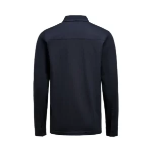 Polo hombre JAMES HARVEST AMERICAN SUPREME POLO L/S 2115007, Marino, vista posterior